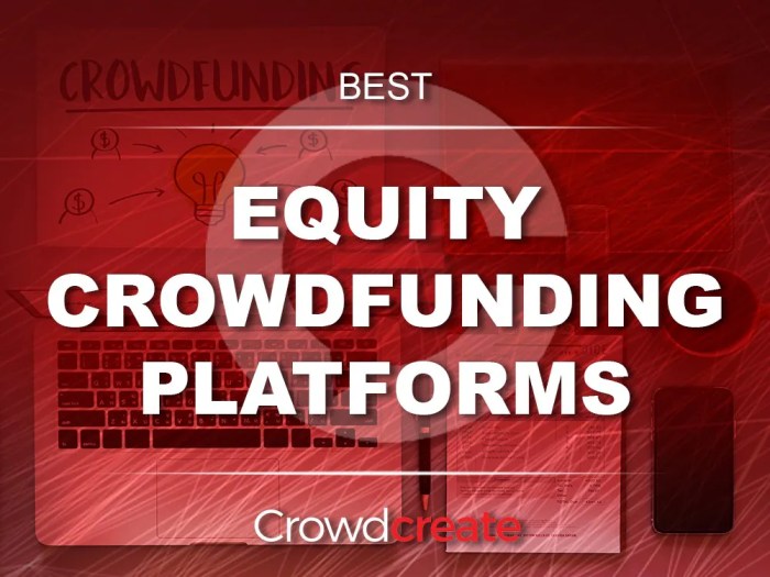 Equity platforms crowdfunding investor raising funds